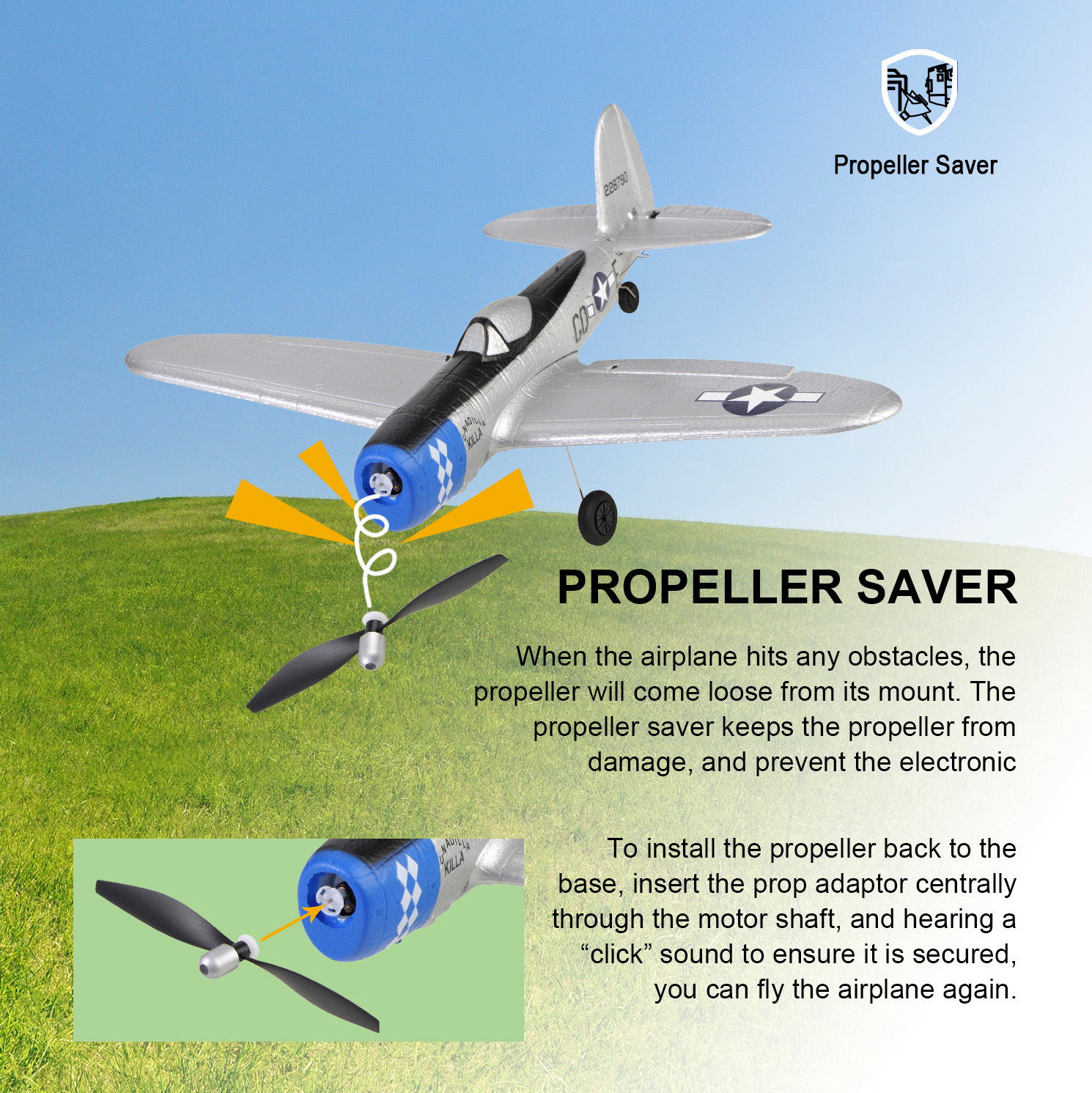 TOP-RC-HOBBY-402mm-Mini-P47-24G-4CH-6-Achsen-Gyro-One-Key-Kunstflug-U-Turn-EPP-Warbird-RC-Flugzeug-R-1989934-6